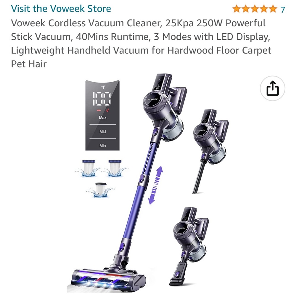 Cordless Vacuum Cleaner